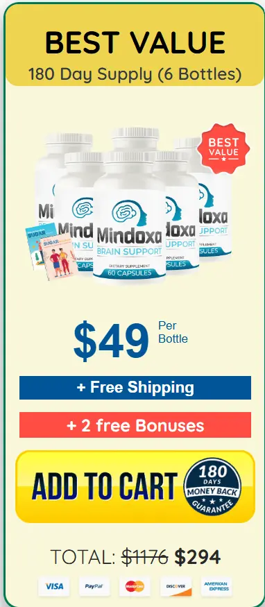 Buy Mindoxa  6 Bottle